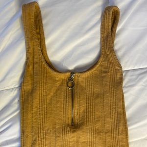 Mustard Tank Top